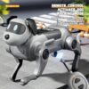Robot Dog Gift For Kids, Interactive Robotic Puppy With Voice Control & Remote Life-Like Walking Barking Toy For Boys Girls Age 3-8