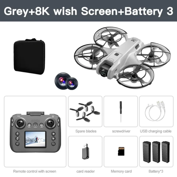 V666 Drone 4K Professional WIFI 5G Dron Obstacle AvoidancååV666 Drone 4K Professional WIFI 5G Dron Obstacle Avoe Brushless Altitude Headless Mode RC Quadcopter Toys