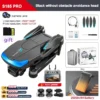 New S185 GPS Drone 3-axis PTZ with Large Touch Screen 360° Laser Obstacle Avoiding Sending Memory Card Brushless FPV Dron 28min