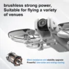 V666 Drone 4K Professional WIFI 5G Dron Obstacle AvoidancååV666 Drone 4K Professional WIFI 5G Dron Obstacle Avoe Brushless Altitude Headless Mode RC Quadcopter Toys