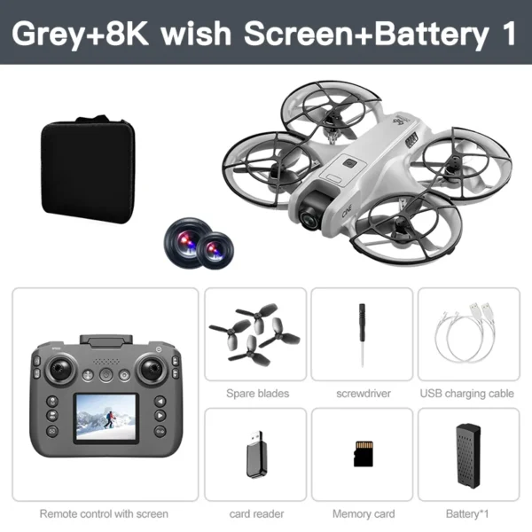 V666 Drone 4K Professional WIFI 5G Dron Obstacle AvoidancååV666 Drone 4K Professional WIFI 5G Dron Obstacle Avoe Brushless Altitude Headless Mode RC Quadcopter Toys