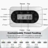 Cat Timing Feeder Smart APP Cat Feeder With Double Meal Pet Dog Food Automatic Dispenser Suitable Small Cats Dogs Remote Feeding