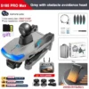 New S185 GPS Drone 3-axis PTZ with Large Touch Screen 360° Laser Obstacle Avoiding Sending Memory Card Brushless FPV Dron 28min