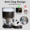 Automatic Pet Feeder 4L Capacity Smart Timer Tuya Control Food Dispenser with Stainless Steel Bowl Dogs Cats Feeding Supplies
