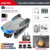 New S185 GPS Drone 3-axis PTZ with Large Touch Screen 360° Laser Obstacle Avoiding Sending Memory Card Brushless FPV Dron 28min