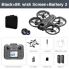 V666 Drone 4K Professional WIFI 5G Dron Obstacle AvoidancååV666 Drone 4K Professional WIFI 5G Dron Obstacle Avoe Brushless Altitude Headless Mode RC Quadcopter Toys