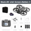 V666 Drone 4K Professional WIFI 5G Dron Obstacle AvoidancååV666 Drone 4K Professional WIFI 5G Dron Obstacle Avoe Brushless Altitude Headless Mode RC Quadcopter Toys