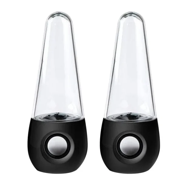 LED Light Water Dancing Speakers Fountain Speaker HIFI Stereo SoundBox 3D Surround Loudspeaker For PC Phone Tablet Game Player