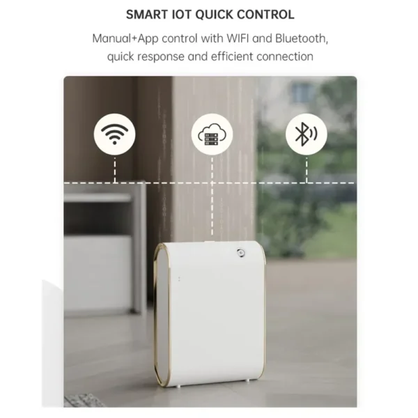 Smart Aroma Diffuser Waterless Scent Diffuser Intelligent Machine Air Fresheners for Home Hotel Scent Machine Room Fragrance