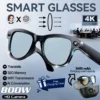 2026 Ultra AI Smart Glasses 1200P Camera ChatGPT Voice Assistant 32GB Storage Real-time Translation Bluetooth Music Sunglasses