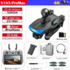 S185 2026 ew with 3-axis PTZ 5G Digital Image Transmission 4K Drone with Camera LCD Screen Remote Control Brushless Motor FPV