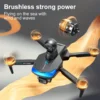 S185 2026 ew with 3-axis PTZ 5G Digital Image Transmission 4K Drone with Camera LCD Screen Remote Control Brushless Motor FPV