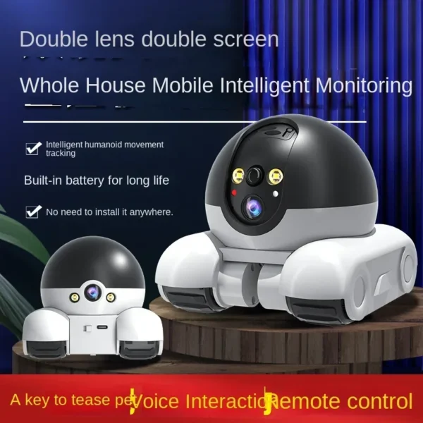 IP Camera 5G WiFi Smart Home Indoor Wireless IP Surveillance Camera CCTV Camera AI Tracking Security Baby Monitor