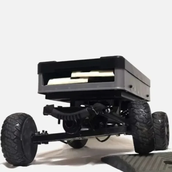 Electric Manned Camping Trolley Portable Folding Remote Controlled Automatic Robot Trolley Storage Transport Outdoor Tools
