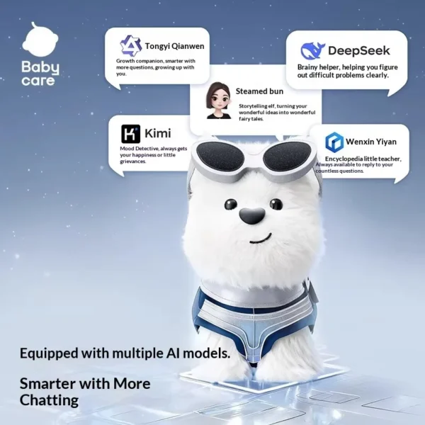 Babycare GAOGAO AI Smart Robot Companion Touch Bionic Interaction Play And Chat With Each Other Wireless Intelligence Gifts