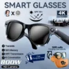 2026 Ultra AI Smart Glasses 1200P Camera ChatGPT Voice Assistant 32GB Storage Real-time Translation Bluetooth Music Sunglasses