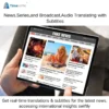 Timekettle W4 Pro AI Interpreter Earbuds Translator Device Suppor 40 Languages Translator Earbuds for Call Video Translation