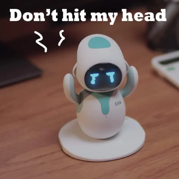 Eilik – A Cute Robot Pets for Kids and Adults, Your Perfect Interactive Companion at Home or Workspace, Unique Gifts