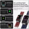 2026New Health Watch Blood Pressure Accurate Measure Smart Watches Men Uric Acid Blood Lipids waterproof Airbag Smartwatch Women