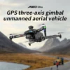 New AE60 GPS RC Drone 8K Professional HD Camera Brushless 3-Axis Gimbal Obstacle Avoidance Large Screen FPV Drones RC Quadcopter