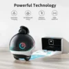 EBO X Home Guardian Robot 4K Camera with Night Vision, HARMAN Sound Effect, Intelligent AI Language Control, Guardian Warning