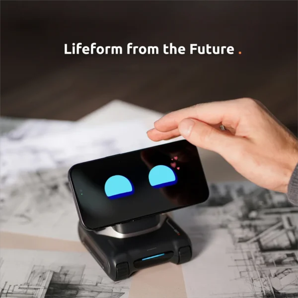 Emotional AI Smart Pet Robot Dog 10W Wireless Charging ChatGPT Toy Voice Interaction Gesture Face Recognition Android IOS