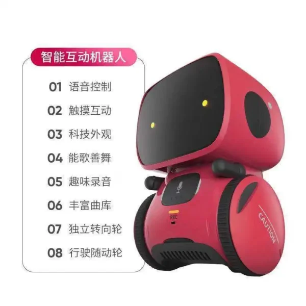 Genius teenager AI intelligent induction robot, children's puzzle universal dancing early education story machine