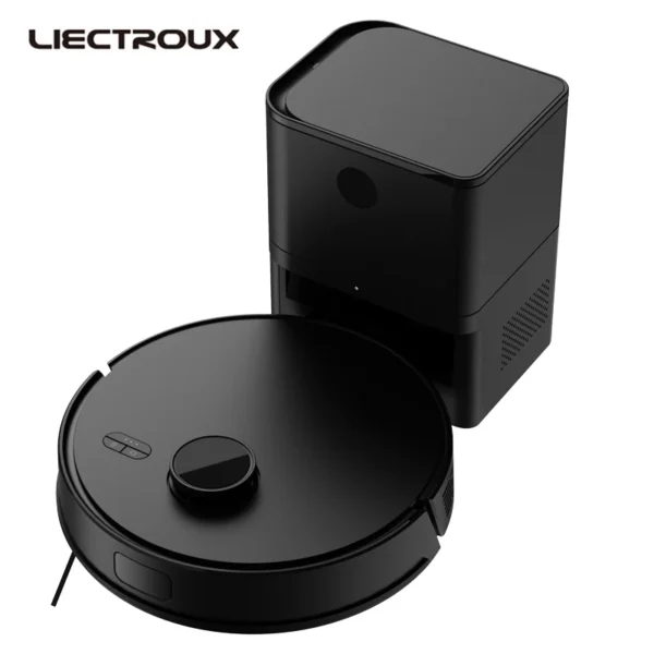 LDS Robot Vacuum Cleaner & Mop Liectroux M70 Pro,Wet Dry Cleaning,Self Empty,Multi-floor Map,6500Pa,Carpet Boost,Max.175Mins Run