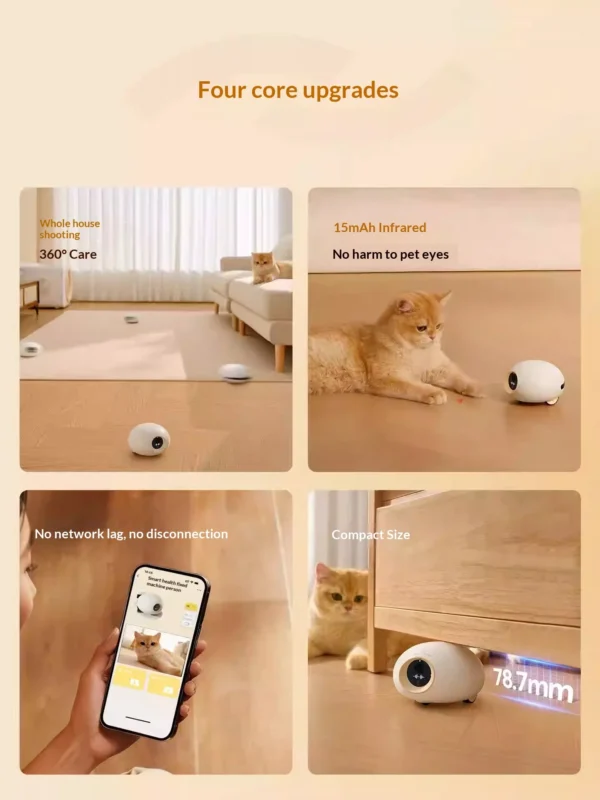 Petsjourney Xingshi AI Smart Robot Pets Intelligent Dialogue Be Self-charging Multifunctional Play Wireless Intelligence Gifts