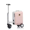 Electric Luggage with Smart Reverse and Forward Function for Walking, Riding, Traveling Trolley Case with Electric Driving