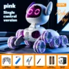 8WD Intelligent Remote Control Robot Dog Touch-sense Music Stunt RC Car Electric Radio Control Toys Kids Boys Girls Gifts