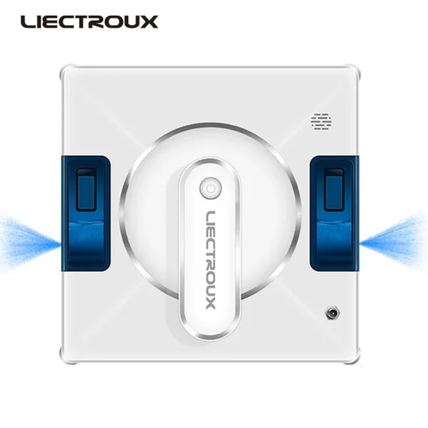 Robot Window Cleaner YW509, 4-Way Water Spray,Home Glass Floor Window Robot Vacuum Cleaner,Strong Vacuum,Smart Memory