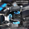 New L600 Pro Max Professional Drone With 8K Camera 3-Axis Gimbal WIFI 360° Obstacle Avoidance Large Screen FPV Brushless RC Dron