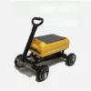 Electric Manned Camping Trolley Portable Folding Remote Controlled Automatic Robot Trolley Storage Transport Outdoor Tools