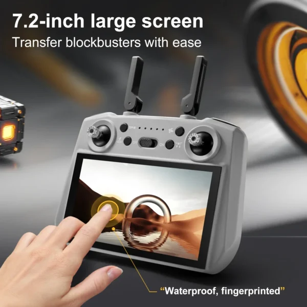 S185 2026 ew with 3-axis PTZ 5G Digital Image Transmission 4K Drone with Camera LCD Screen Remote Control Brushless Motor FPV