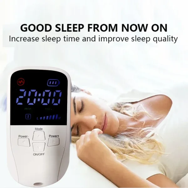 Sleep Aid CES cranial electrotherapy stimulation technology Alpha Stim insomnia Sleeping device No Sleep Anxiety Depression