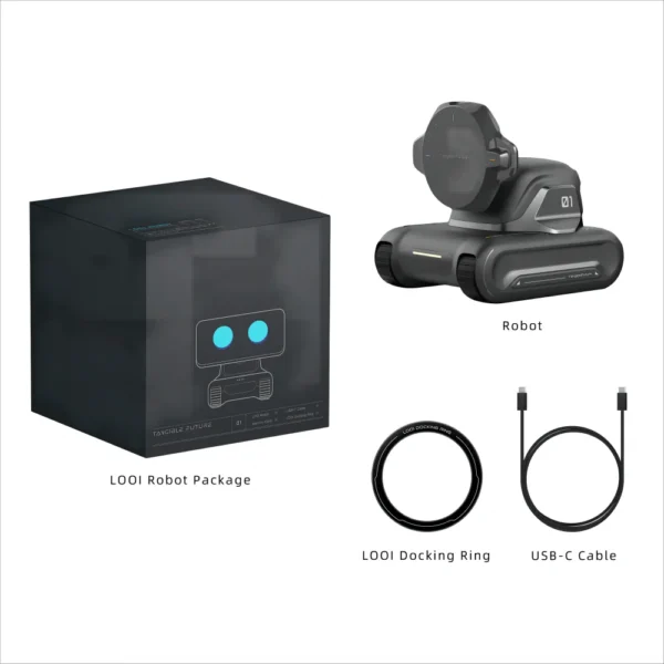 Emotional AI Smart Pet Robot Dog 10W Wireless Charging ChatGPT Toy Voice Interaction Gesture Face Recognition Android IOS