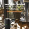 Automatic Cat Feeder Camera Pet Smart Cat Food Kibble Dispenser 2.4G/5GWiFi Tuya APP Control Auto Feeder For Cat Dog Accessories