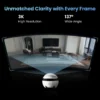 EBO AIR 2 PLUS Intelligent Pet Companion Robot, 3k Camera, Video Call and AI Artificial Intelligence Patrol Function