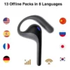 Timekettle W4 Pro AI Interpreter Earbuds Translator Device Suppor 40 Languages Translator Earbuds for Call Video Translation