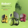 Genius teenager AI intelligent induction robot, children's puzzle universal dancing early education story machine