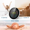 WiFi Weather Clock 3-Day Weather Forecast Weather Station Wireless Smart Thermometer Hygrometer Remote Gauge Alarm Clock