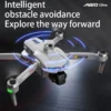 New AE60 GPS RC Drone 8K Professional HD Camera Brushless 3-Axis Gimbal Obstacle Avoidance Large Screen FPV Drones RC Quadcopter