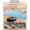 J20 Robot Vacuum Self Emptying, 8000Pa Suction, Auto Mop Washing & Hot Air Drying,3D Obstacle Avoidance, Cycling Belt-Mop