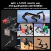 Yahboom Quadruped Robot Dog Bionic Intelligent Programming AI Large Model with Robotic Arm Powered by Raspberry Pi CM5 Module