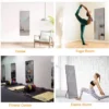 Personal Trainer Mirror Floor Standing LCD AI Artificial Home Gym Strength Smart Sports Fitness Mirror