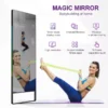 Personal Trainer Mirror Floor Standing LCD AI Artificial Home Gym Strength Smart Sports Fitness Mirror