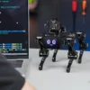 Yahboom Quadruped Robot Dog Bionic Intelligent Programming AI Large Model with Robotic Arm Powered by Raspberry Pi CM5 Module