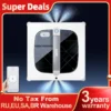 Window Cleaning Robot ABIR WD10,Dual Roller Brushes, 4 Corner Brushes,6-Way Water Spary,10000PA Suction,Wet Wash & Scrub Combo