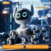 8WD Intelligent Remote Control Robot Dog Touch-sense Music Stunt RC Car Electric Radio Control Toys Kids Boys Girls Gifts